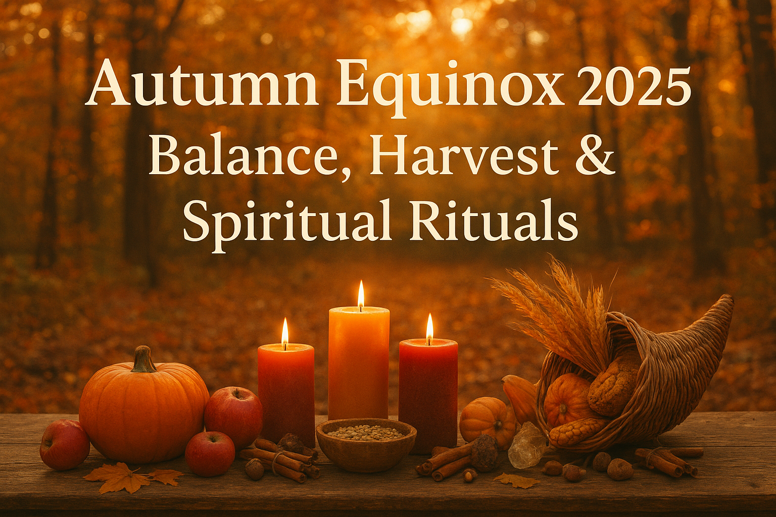 Autumn Equinox 2025 - Mabon 2025